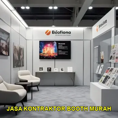 jasa kontraktor booth murah